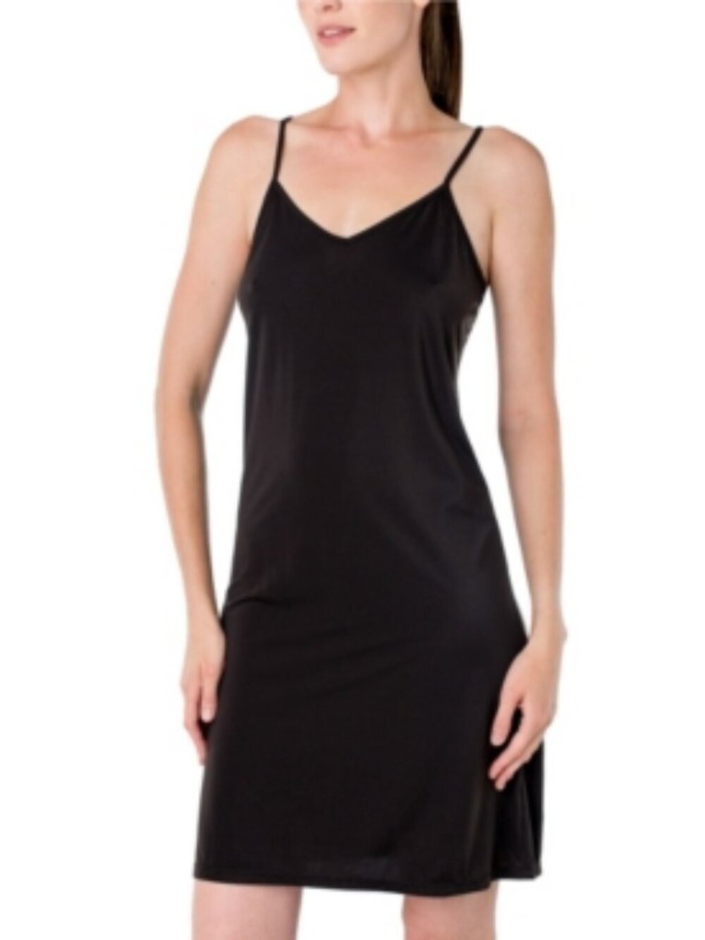 Elita Women's Silk Magic Full Slip in Black New With Tags Size Medium
